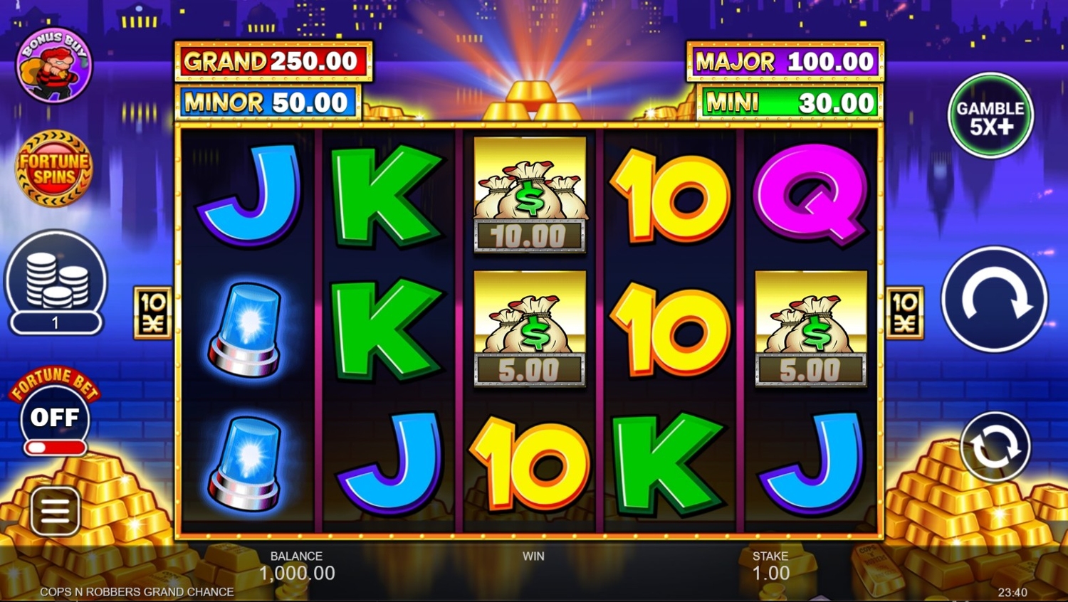 Cops 'n' Robbers Grand Chance
