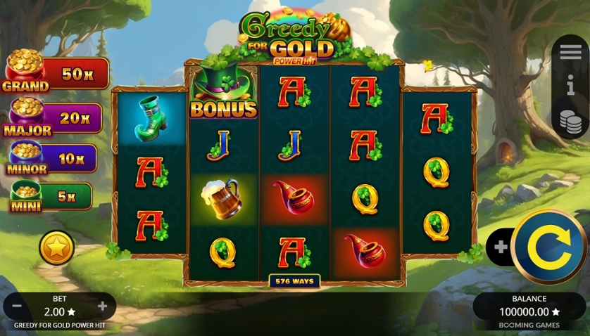 Greedy for Gold Power Hit