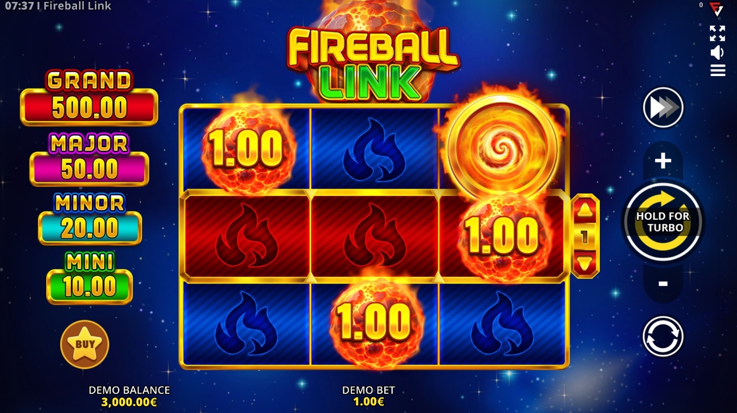 Fireball Link: Cash Up