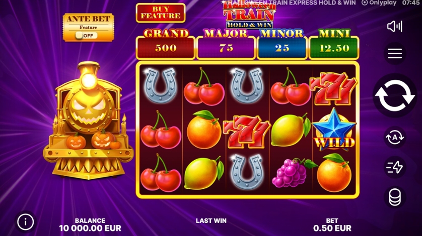 Halloween Train: Hold & Win
