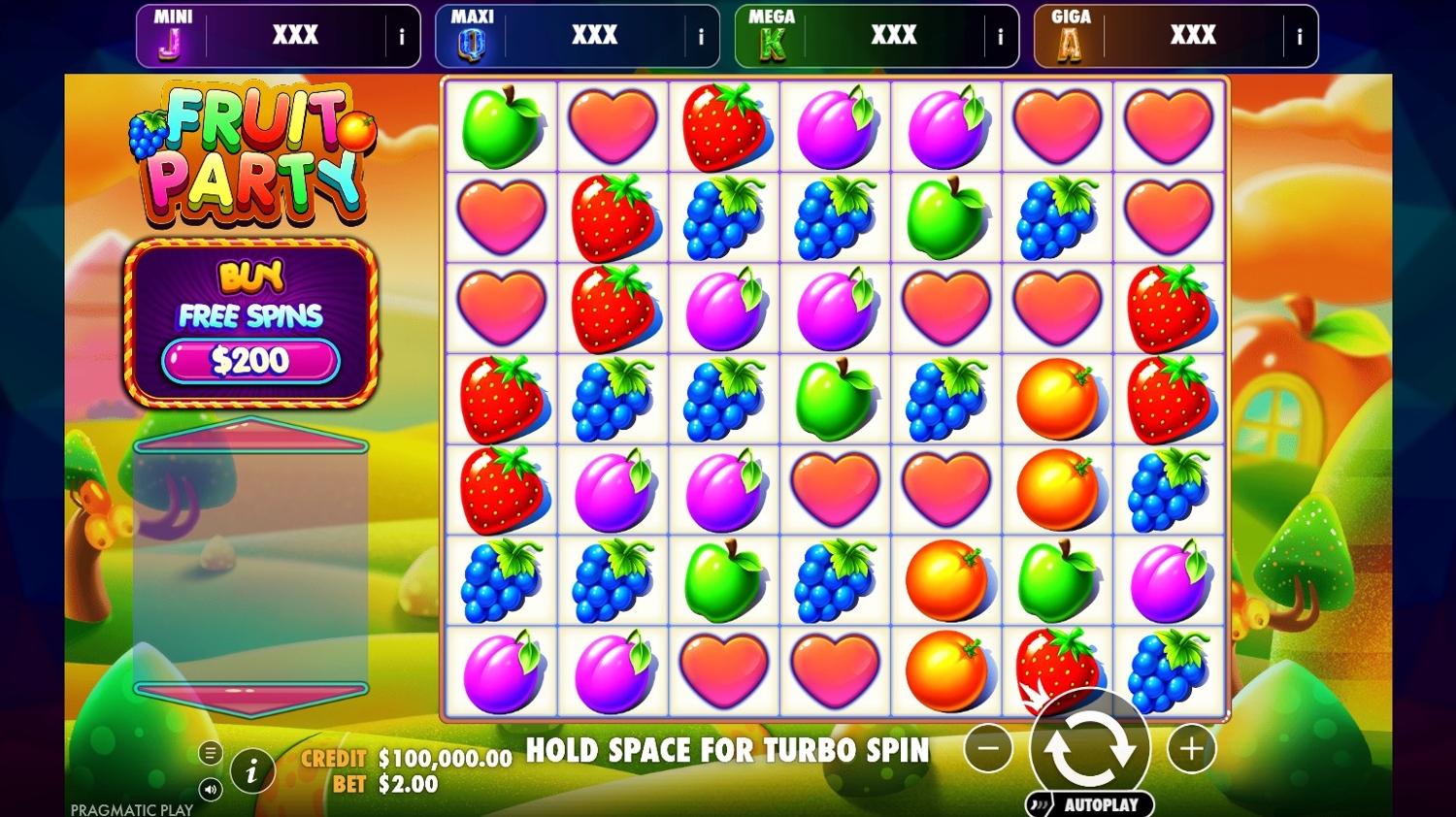 Fruit Party Oranje Jackpot