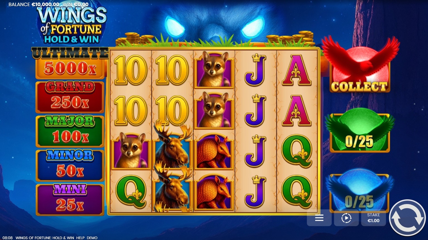 Wings of Fortune: Hold & Wins