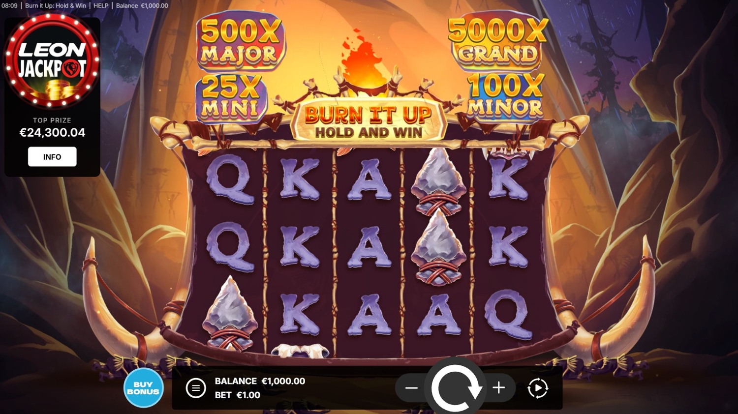 Burn It Up: Hold & Win