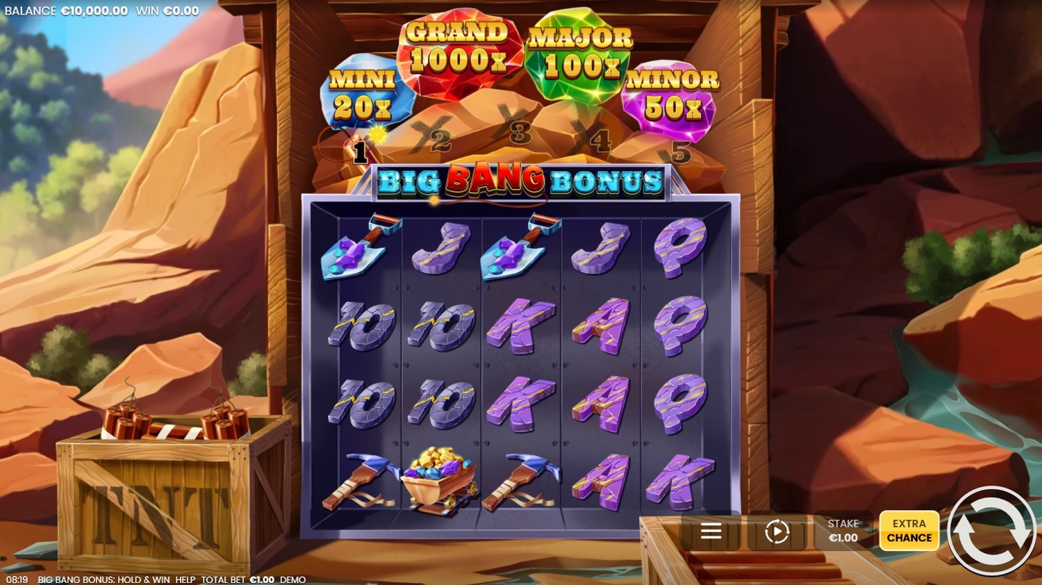 Big Bang Bonus: Hold & Win