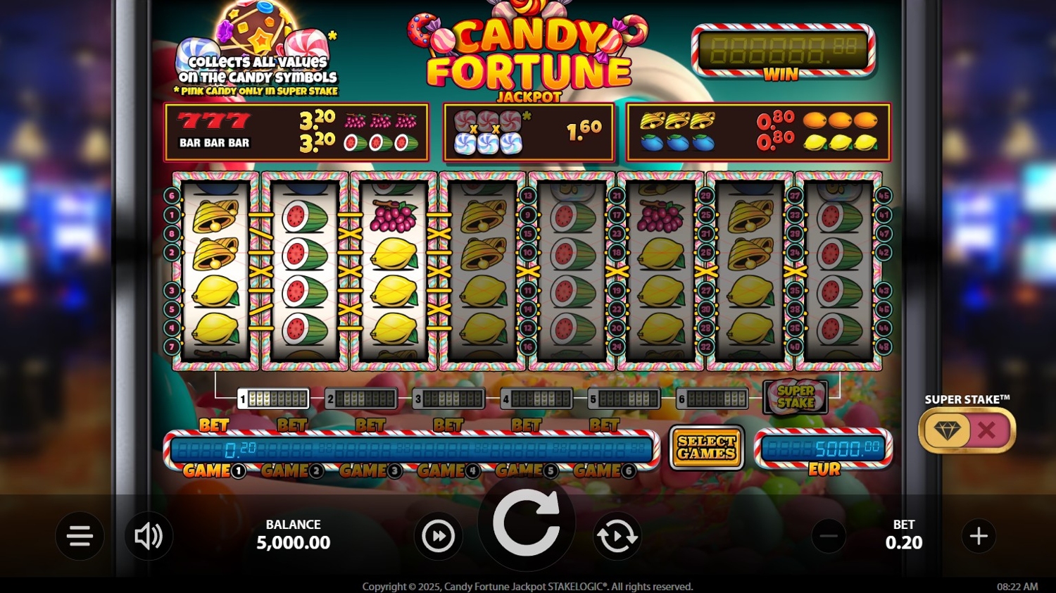 Candy Fortune Jackpot