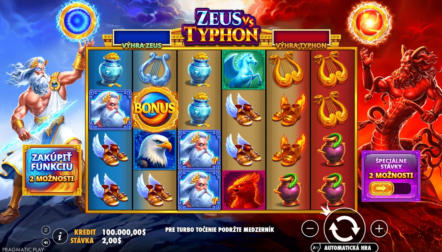 Zeus vs Typhon