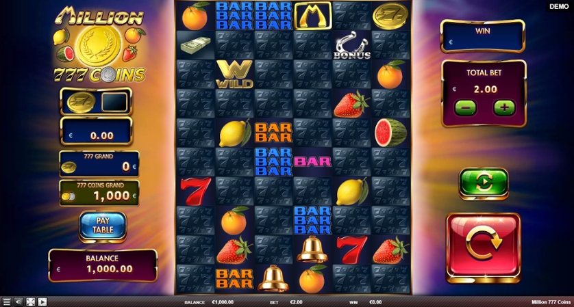 Million 777 Coins