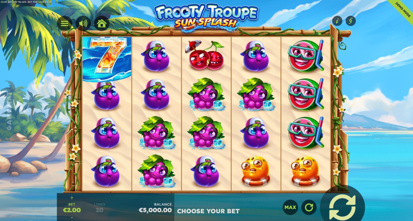 Frooty Troupe Sun Splash