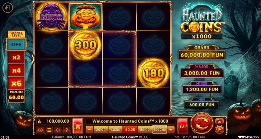 Haunted Coins X1000