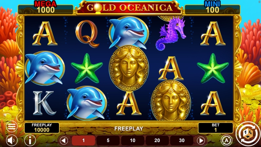 Gold Oceanica Hold And Win
