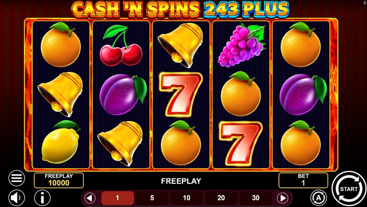 Cash'n Spins 243 Plus