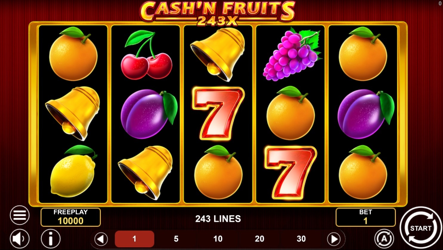 Cash'n Fruits 243 X