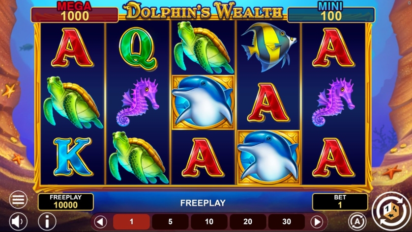 Dolphin's Wealth Hold And Win