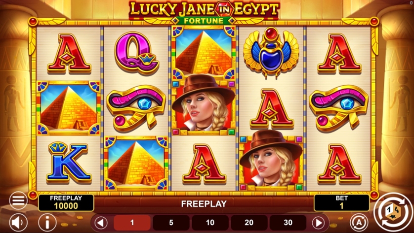 Lucky Jane In Egypt Fortune