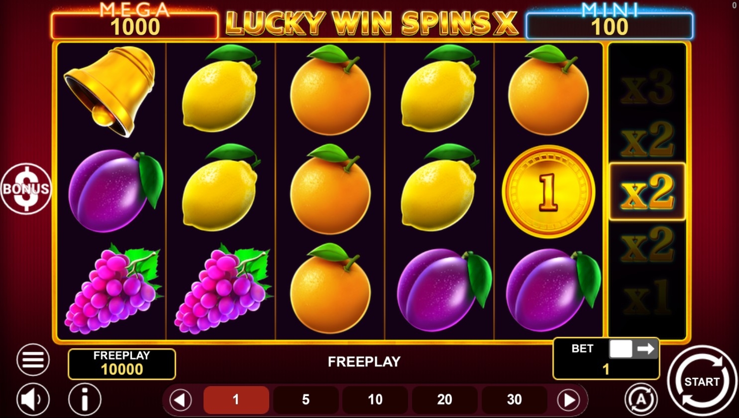 Lucky Win Spins X