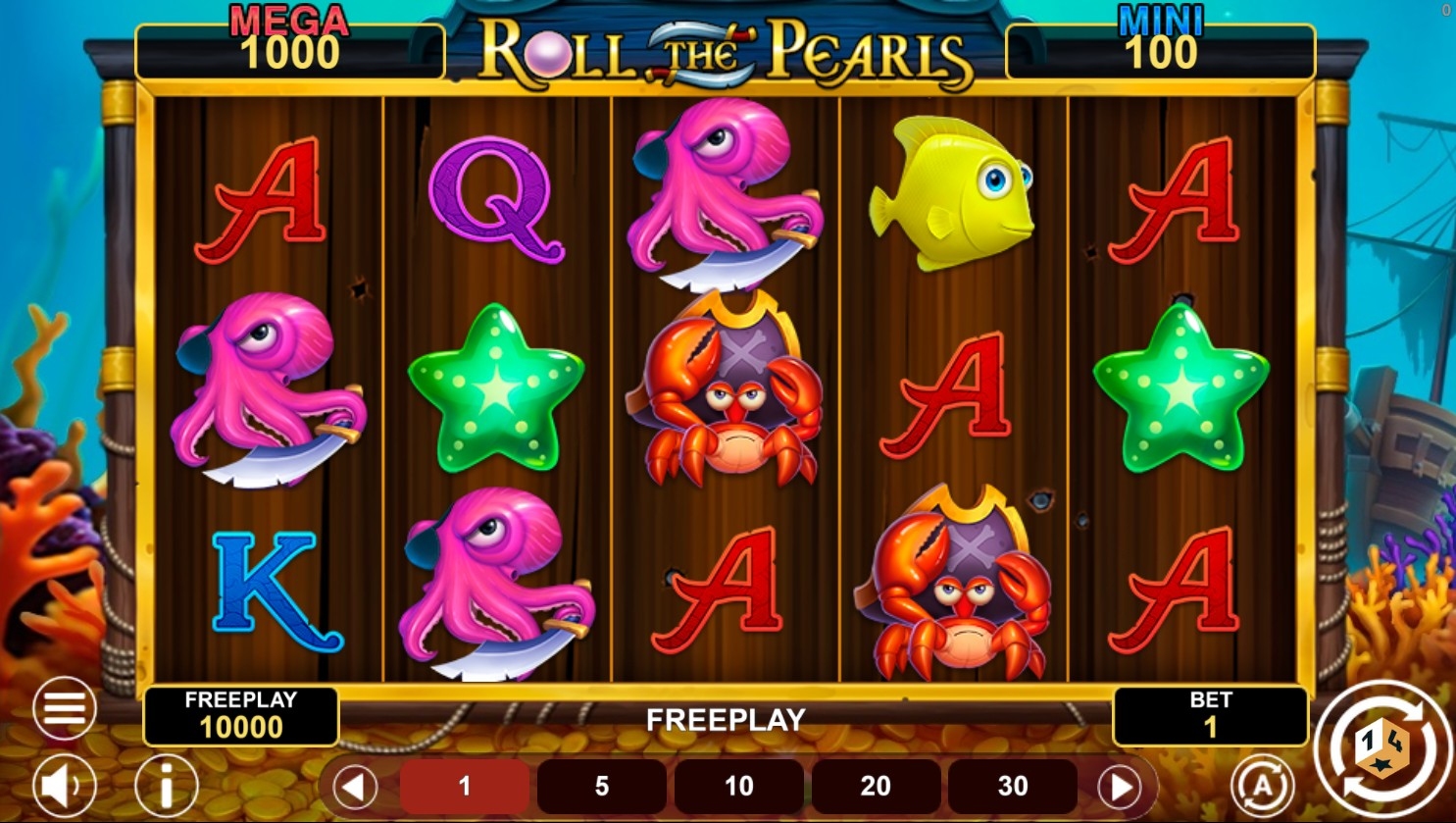 Roll The Pearls Hold And Win