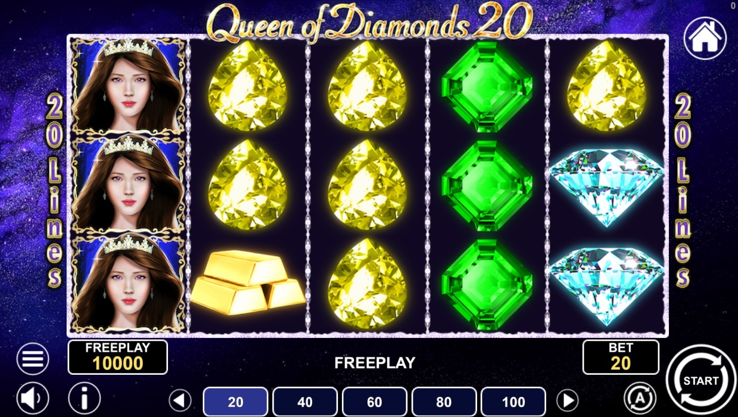 Queen of Diamonds 20