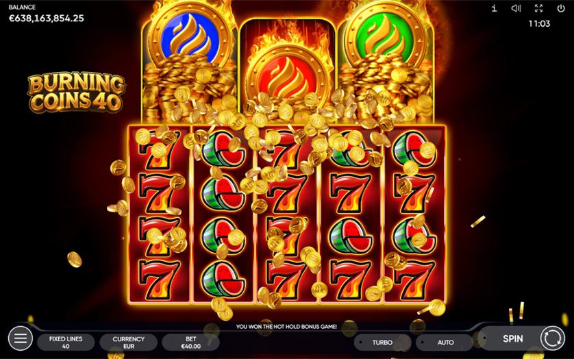 Burning Coins 40