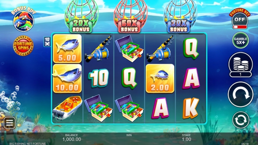 Big Fishing Net Fortune