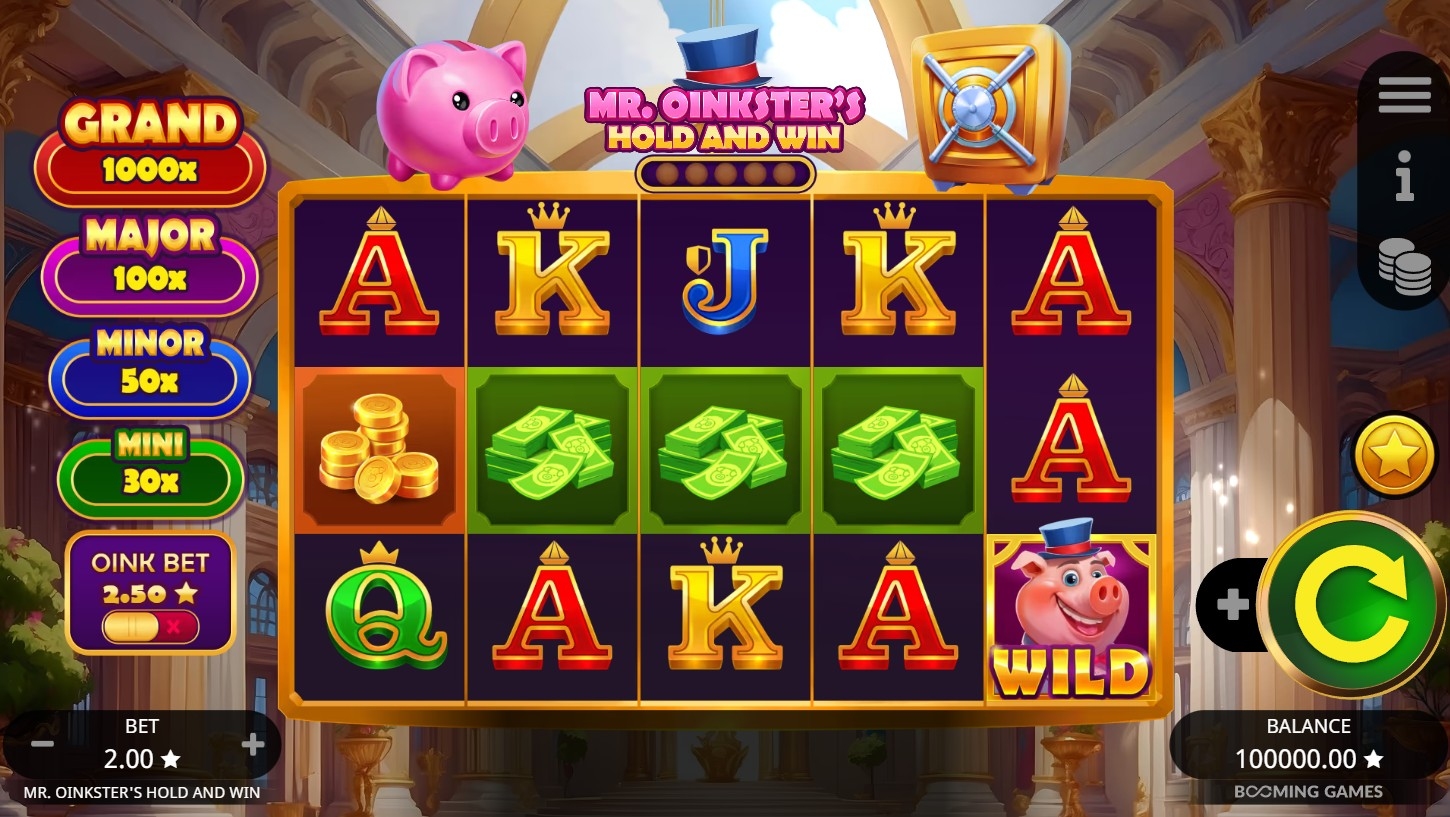 Mr. Oinksters Hold and Win