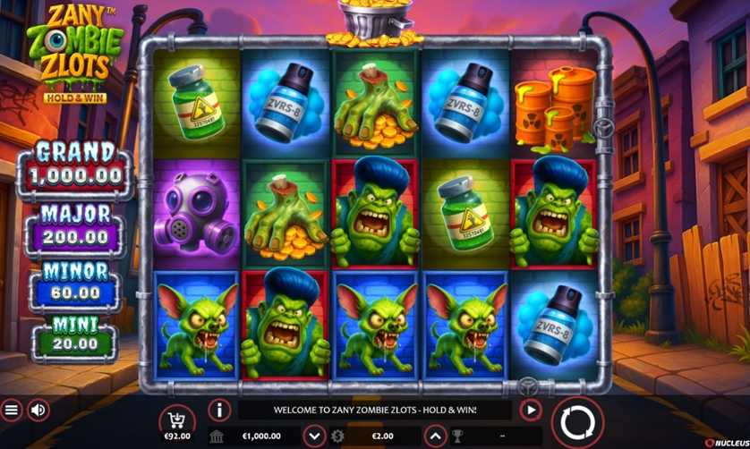 Zany Zombie Zlots