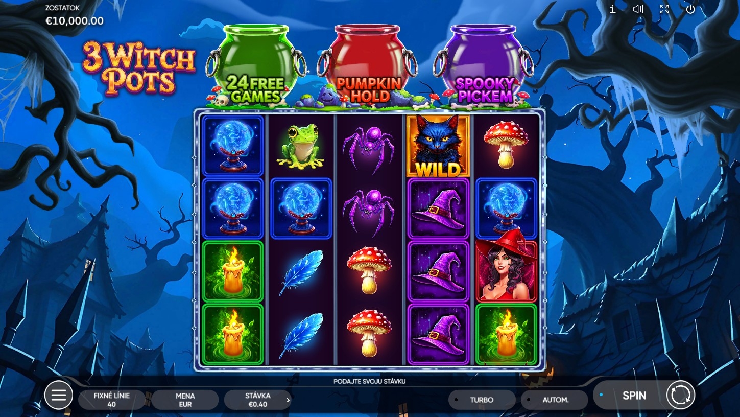 3 Witch Pots
