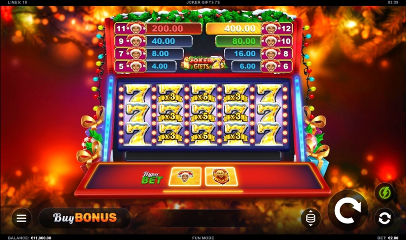 Joker Gifts 7s