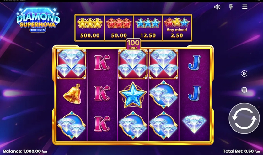 Diamond Supernova 100