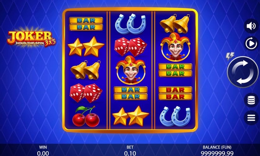 3x5 Joker: Hold The Spin