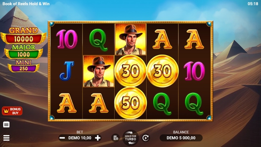 Book of Reels Hold & Win