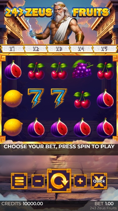 243 Zeus Fruits