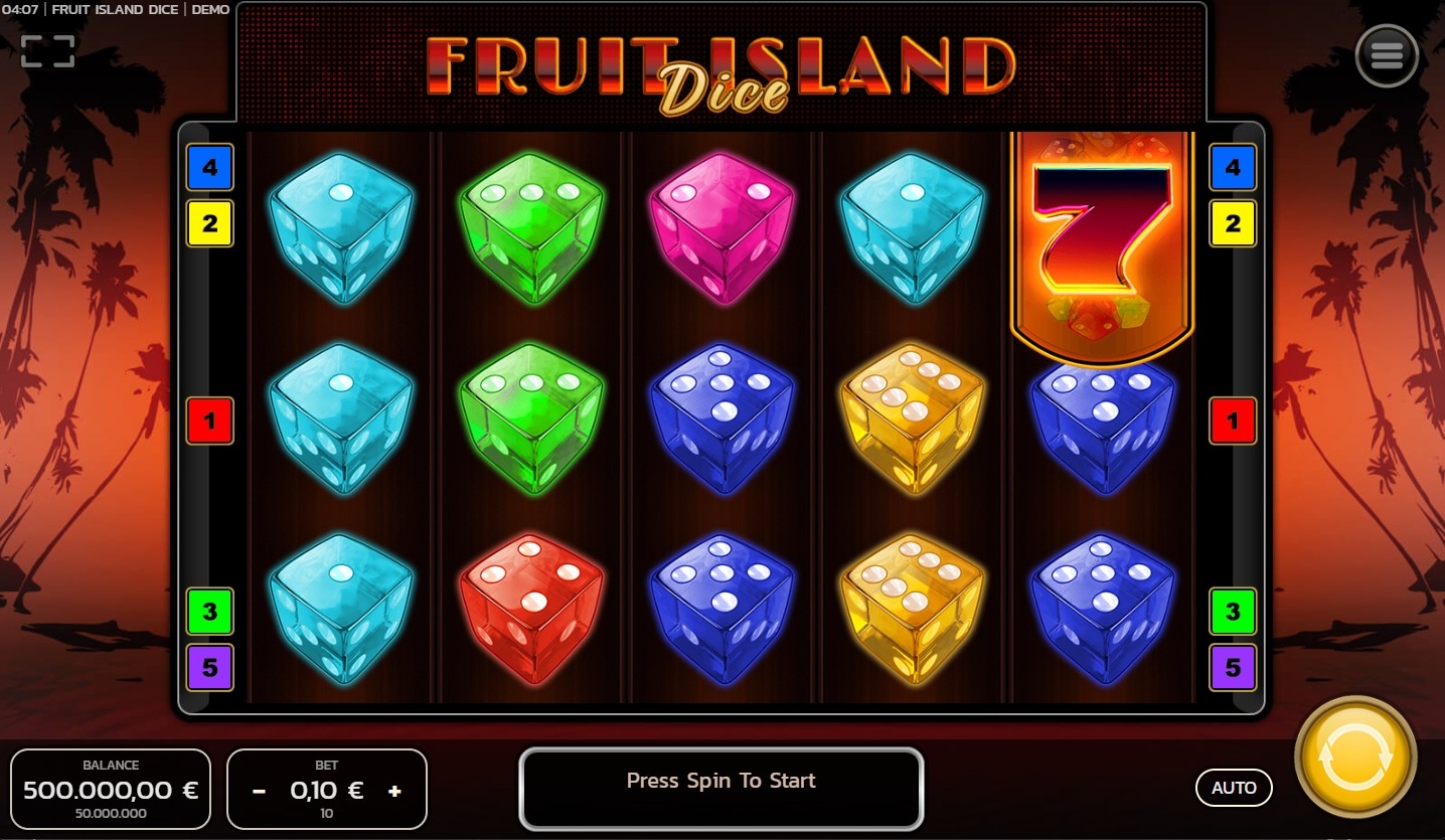 Fruit Island Dice