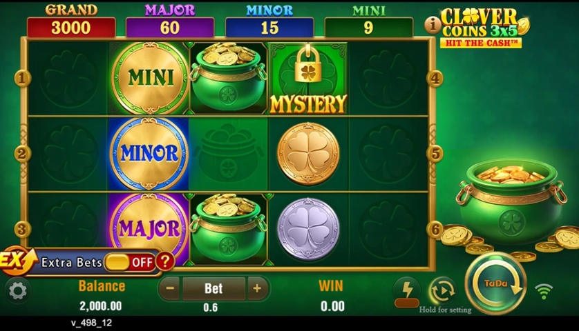Clover Coins 3x5
