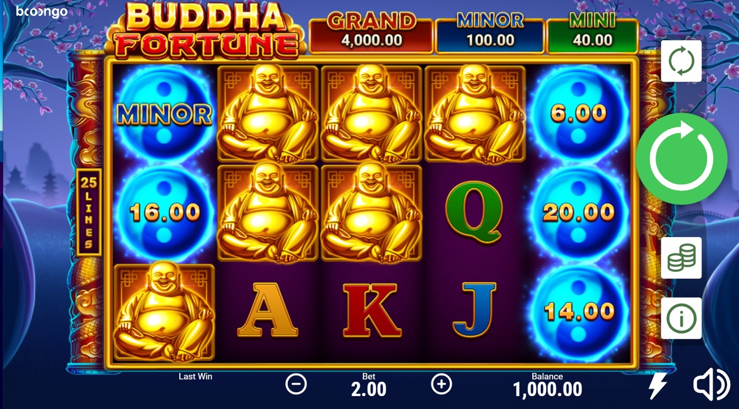 Buddha Fortune Hold and Win