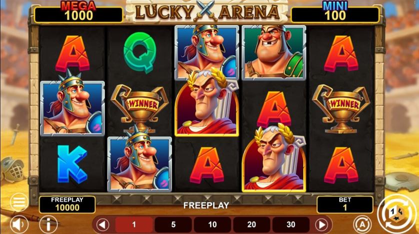 Lucky Arena: Hold and win