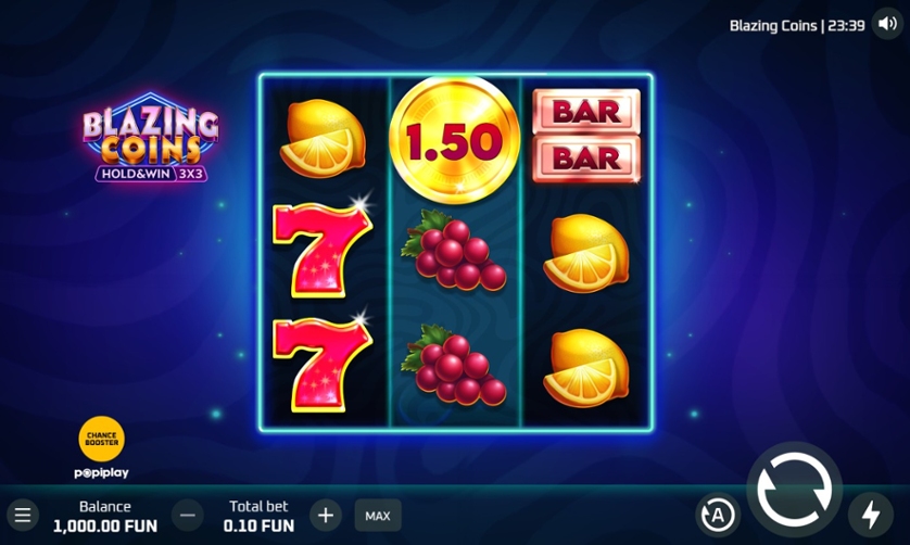Blazing Coins: Hold & Win