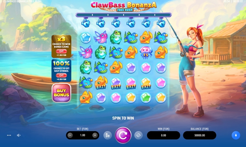 ClawBass Bonanza: Free Rush