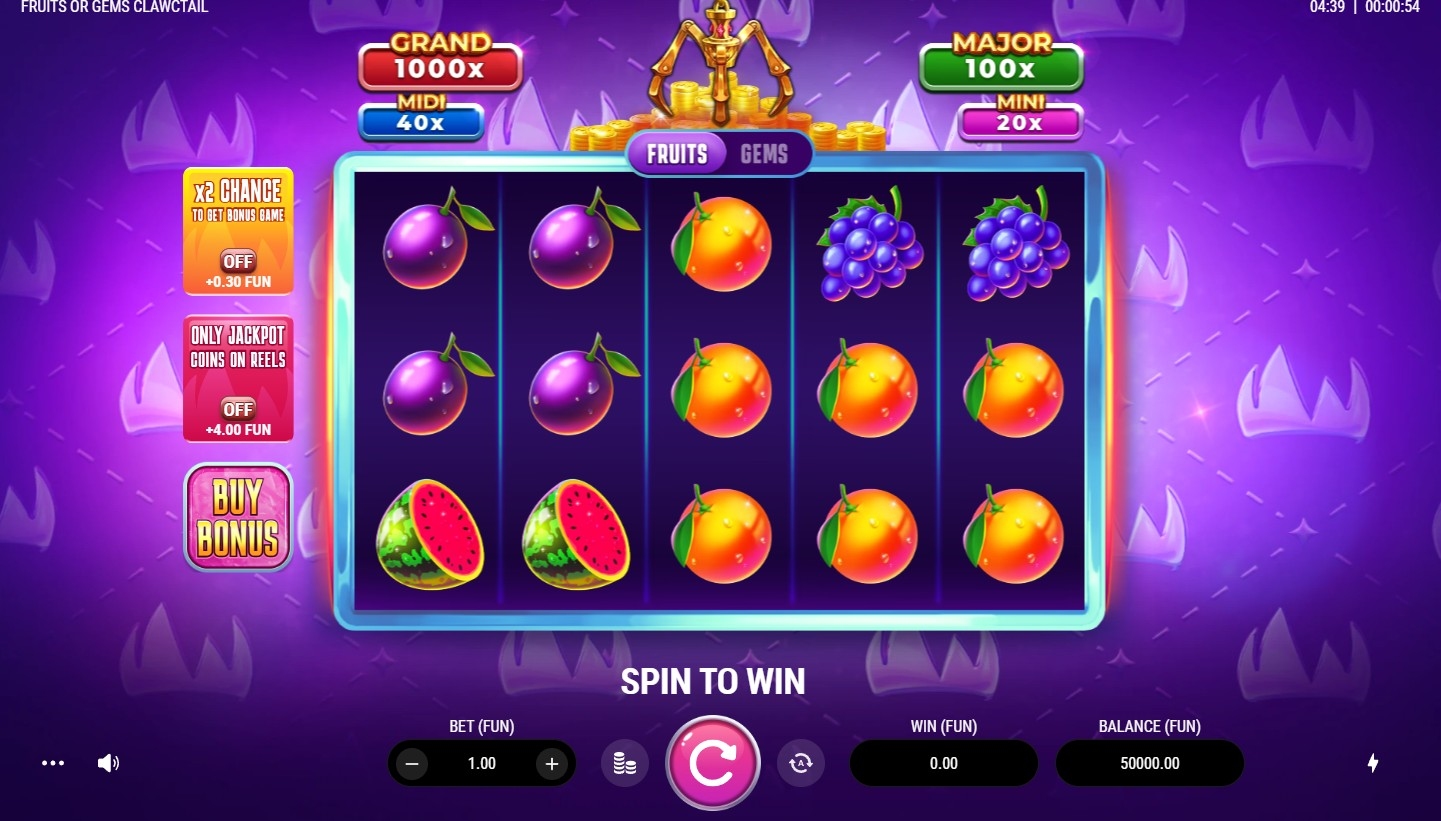 Fruits or Gems: Clawctail