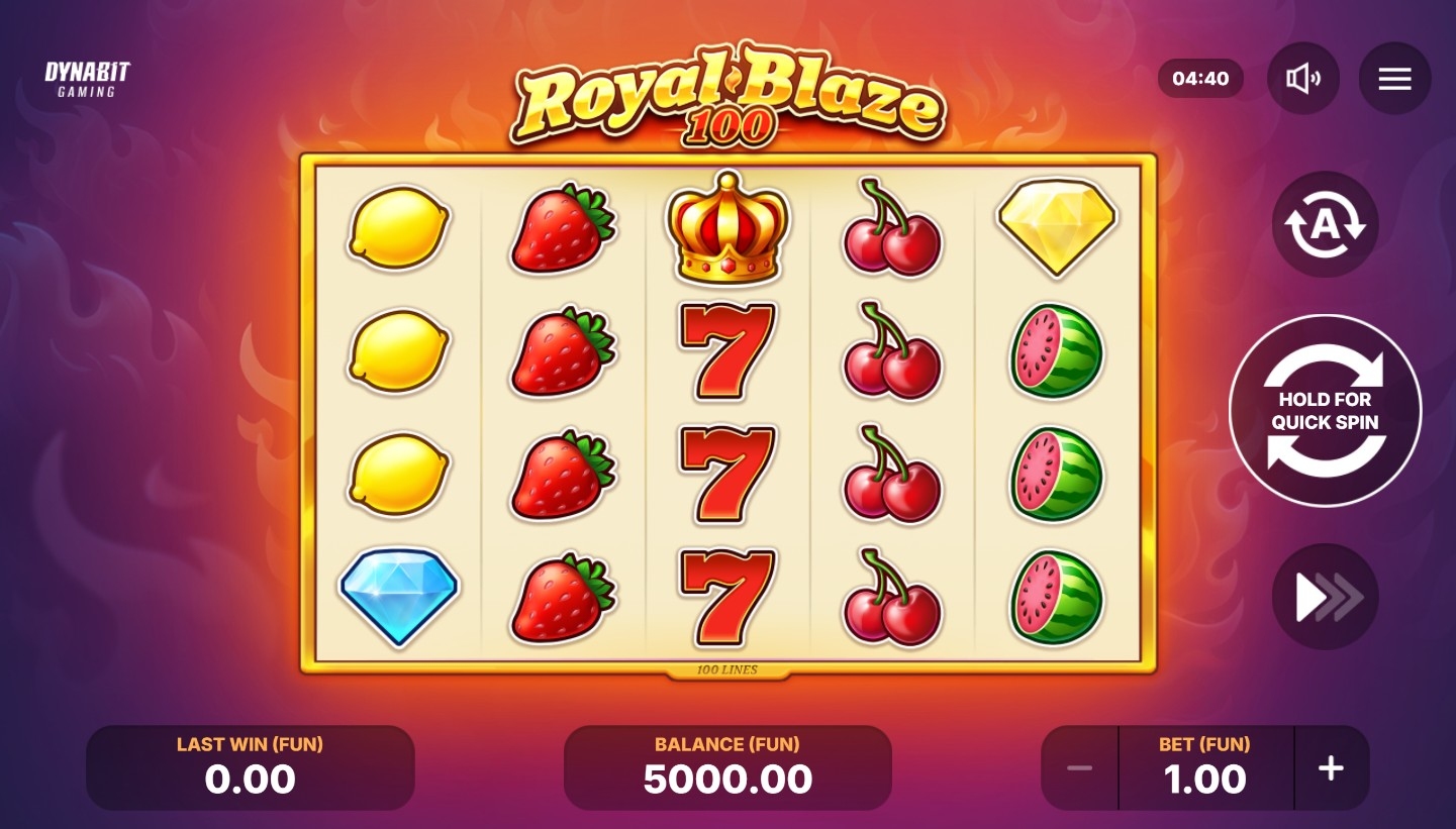 Royal Blaze 100