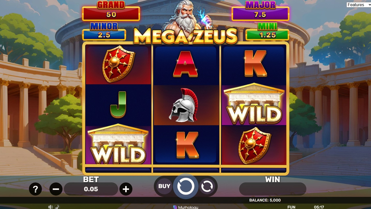 Mega Zeus - Hold & Hit 3x3