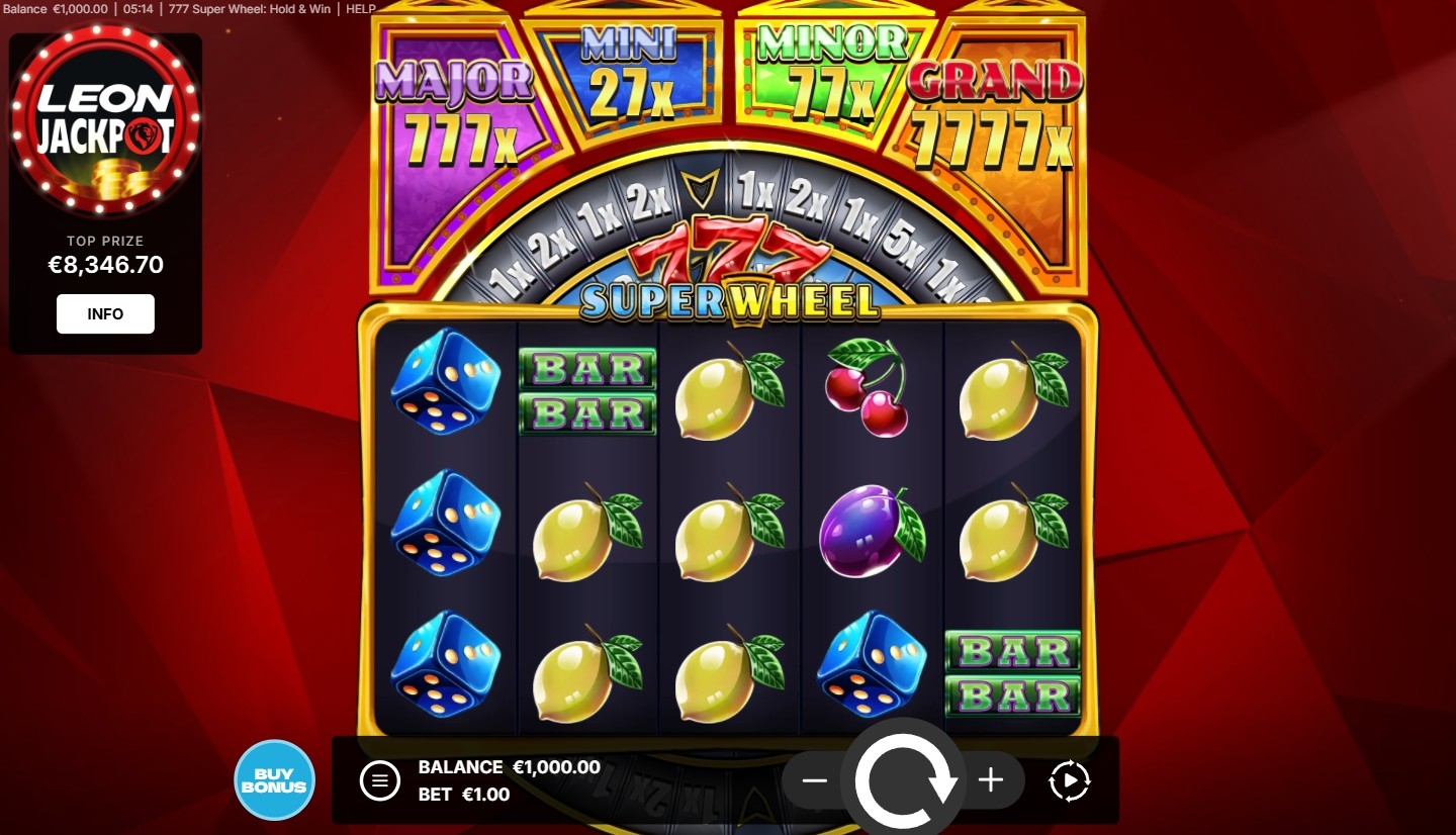 777 Super Wheel: Hold & Win