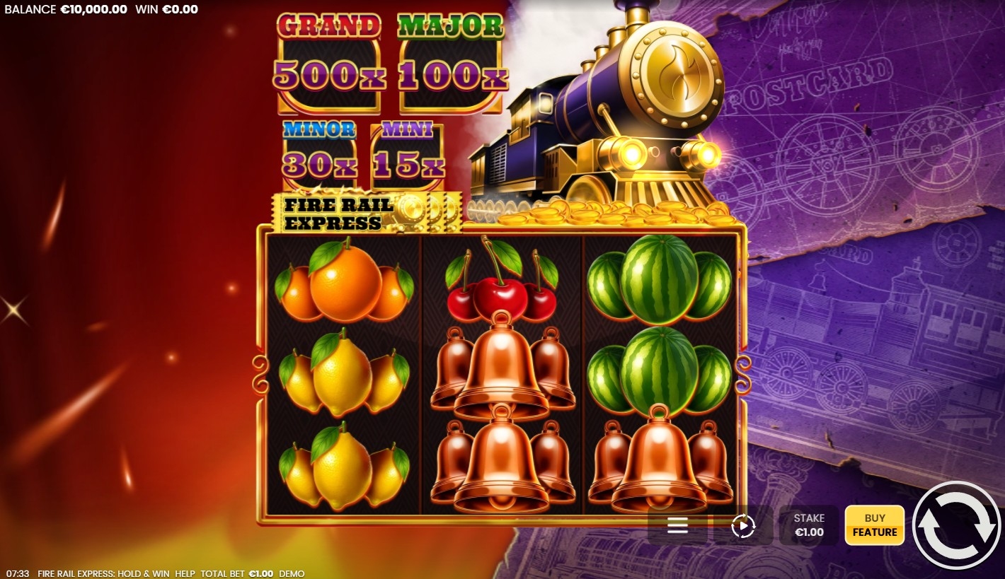 Fire Rail Express: Hold & Win