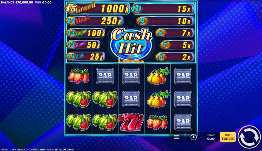 Cash Hit: Blaze to 1000x
