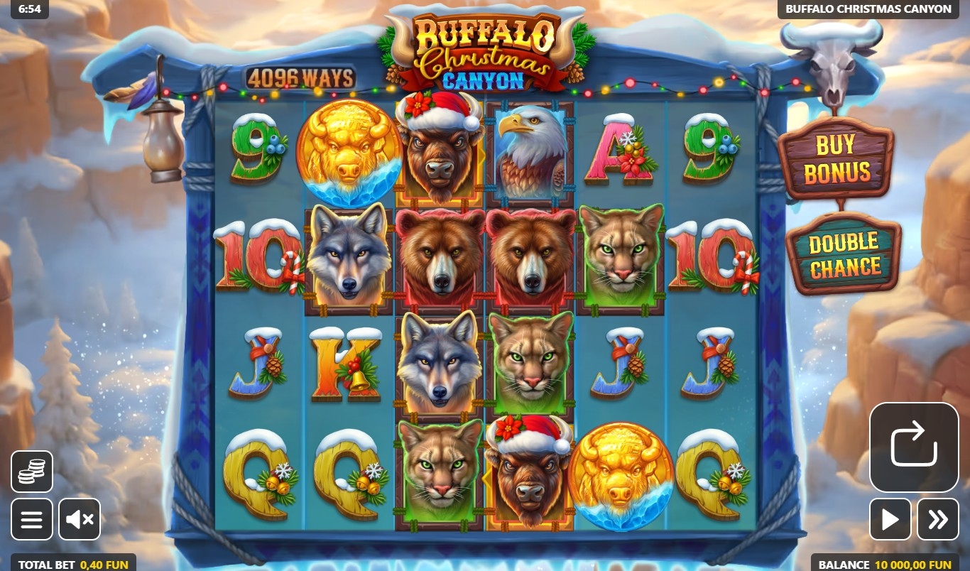 Buffalo Christmas Canyon