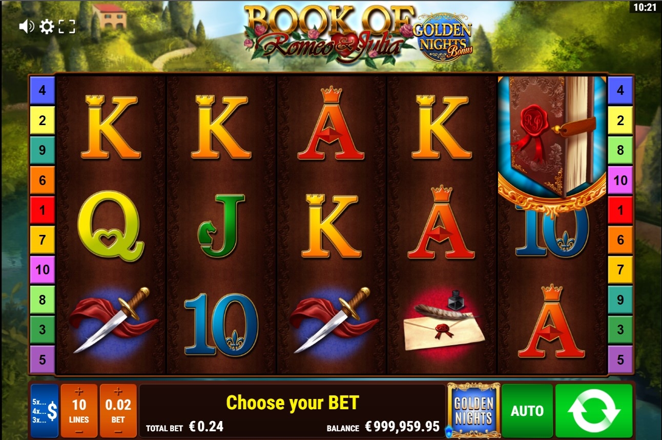 Book of Romeo & Julia - Golden Nights Bonus