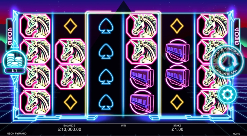 Neon Pyramid
