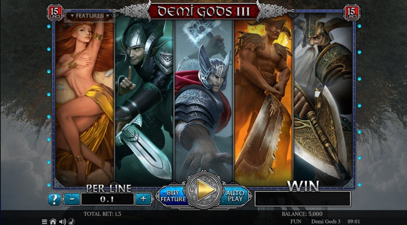 Demi Gods III 15 Lines Edition