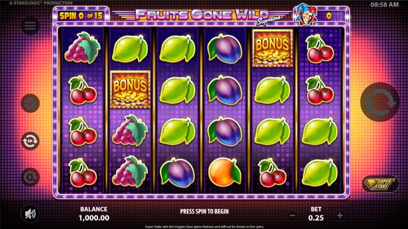 Fruits Gone Wild Supreme