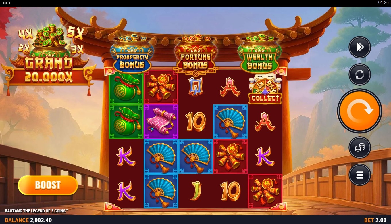 Baozang the Legend of 3 Coins
