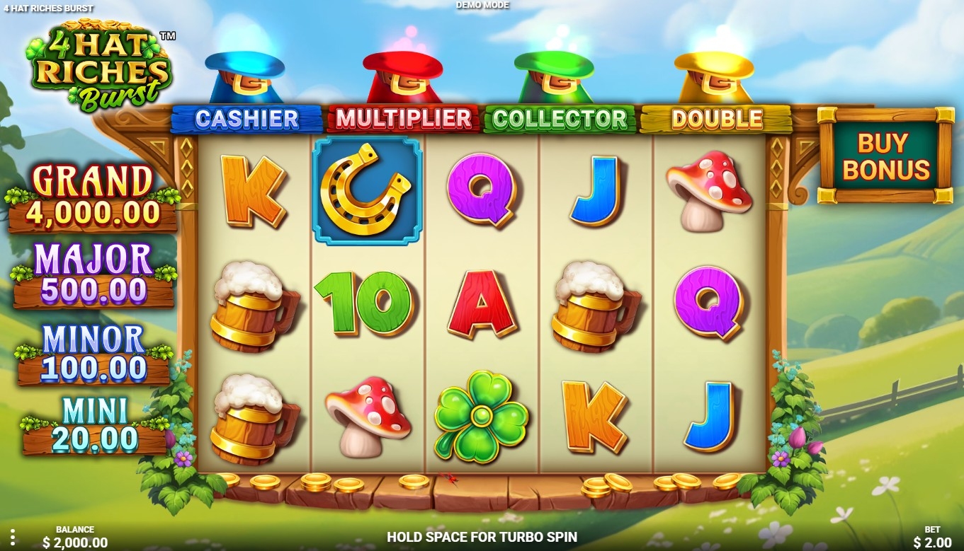 4 Hat Riches Burst
